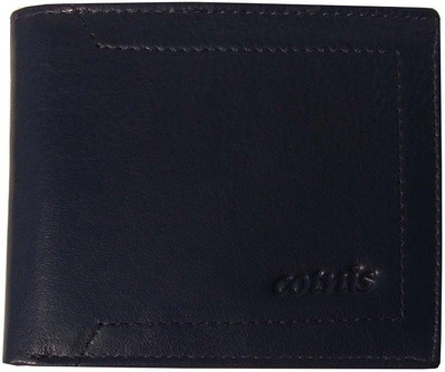 

Cotnis Men Blue Genuine Leather Wallet(6 Card Slots)