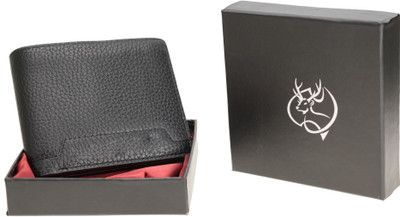 

Zeva Men Black Artificial Leather Wallet(8 Card Slots)