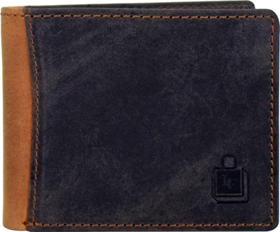 

Le Craf Men Brown Genuine Leather Wallet(6 Card Slots), Dark brown