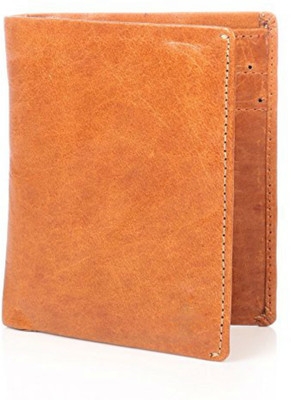 

Creative India Exports Men Tan Genuine Leather Wallet(4 Card Slots)