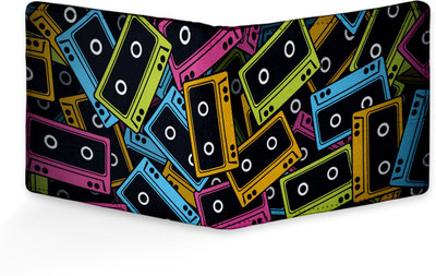 

ShopMantra Men Casual, Formal Multicolor Genuine Leather, Canvas Wallet(6 Card Slots), Multicolor-01