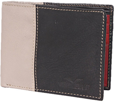

Vermello Men Black Artificial Leather Wallet(8 Card Slots)