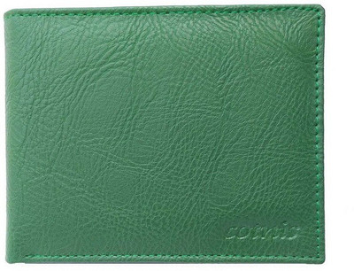 

Cotnis Men Green Artificial Leather Wallet(6 Card Slots)