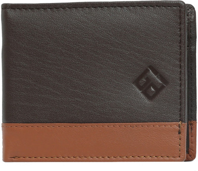 

Giani Bernard Men Black, Brown Genuine Leather Wallet(4 Card Slots), Black-02