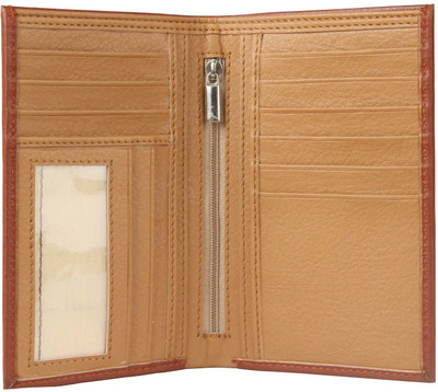 

Via Harp Men Brown Artificial Leather Wallet(4 Card Slots)
