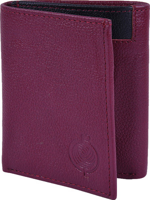 

Taksh Men Purple Genuine Leather Wallet(5 Card Slots)