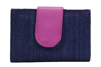 

VS Creation Girls Pink, Blue Denim Wallet(1 Card Slot), Pink denim blue