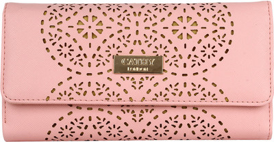 

Cathy London Girls Pink Artificial Leather Wallet(5 Card Slots)
