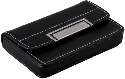 

U. R. GOD Leather Business / Visiting / ATM 20 Card Holder(Set of 1, Black)