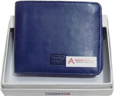 

Arose Fashion Men Blue Artificial Leather Wallet(6 Card Slots)