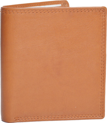 

Knott Men Tan Genuine Leather Wallet(10 Card Slots), Tan-04