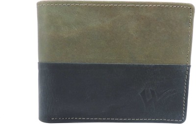 

Wallet Villa Men Black, Green Genuine Leather Wallet(3 Card Slots)