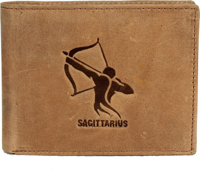 

Garri Men Khaki Genuine Leather Wallet(8 Card Slots)