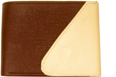 

Sky Marketings Men Beige Genuine Leather Wallet(4 Card Slots)