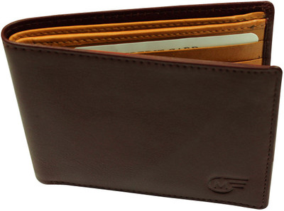 

The Purple Marke Men Brown Artificial Leather Wallet(8 Card Slots)