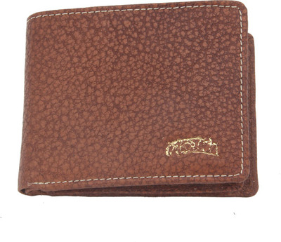 

In Touch Men Brown Genuine Leather Wallet(6 Card Slots)