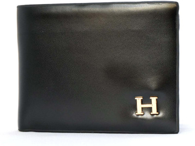 

D'zigners Men Black Genuine Leather Wallet(4 Card Slots)