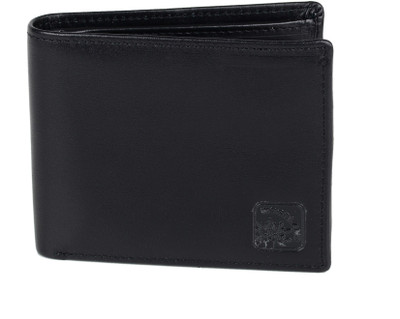 

Woodland Men Black Genuine Leather Wallet(3 Card Slots)