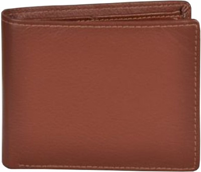 

Divoto Men Tan Genuine Leather Wallet(3 Card Slots)