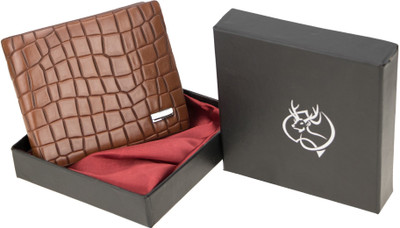 

Zeva Men Brown Artificial Leather Wallet(8 Card Slots)