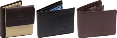 

Cay Men Multicolor Artificial Leather Wallet(5 Card Slots)