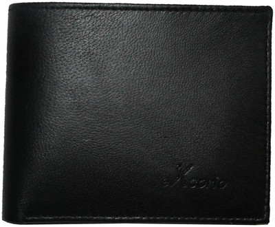 

eXcorio Men Black Genuine Leather Wallet(11 Card Slots)
