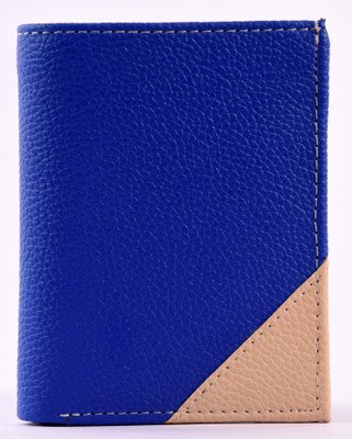 

Mtuggar Men Blue Artificial Leather Wallet(6 Card Slots)