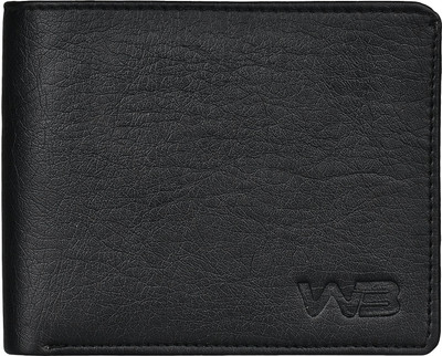 

WildBorn Boys Black Genuine Leather Wallet(4 Card Slots)