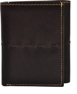 

XAX Men Brown Genuine Leather Wallet(7 Card Slots), Rich brown