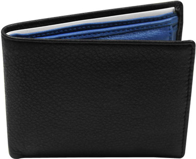 

Easi Product Men Black Genuine Leather Wallet(6 Card Slots)