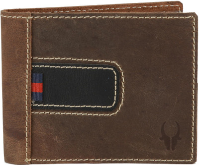 

WildHorn Men Brown Genuine Leather Wallet(3 Card Slots)