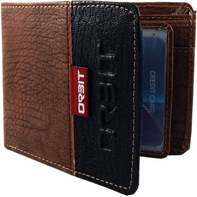 

Orbit Men Tan Genuine Leather Wallet(6 Card Slots)