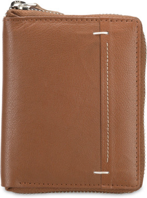 

Teakwood Men Brown Genuine Leather Wallet(8 Card Slots)