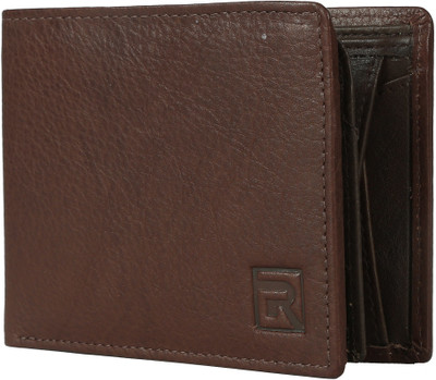 

Regnum Men Brown Genuine Leather Wallet(4 Card Slots)