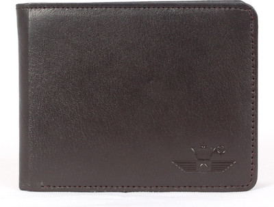 

Swiss Connection Men Brown Genuine Leather Wallet(10 Card Slots)
