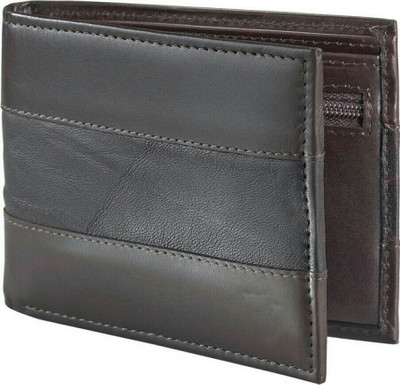 

Bizarre Kraftz Men Brown Artificial Leather Wallet(5 Card Slots)