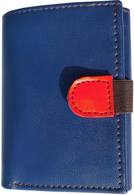 

Alifs Girls Blue, Red Artificial Leather Wallet(8 Card Slots)