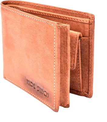 

Hidestitch Boys Tan Genuine Leather Wallet(6 Card Slots), Tan-01