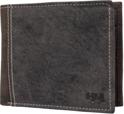 

Hidemaxx Men Brown Genuine Leather Wallet(8 Card Slots), Coffee brown