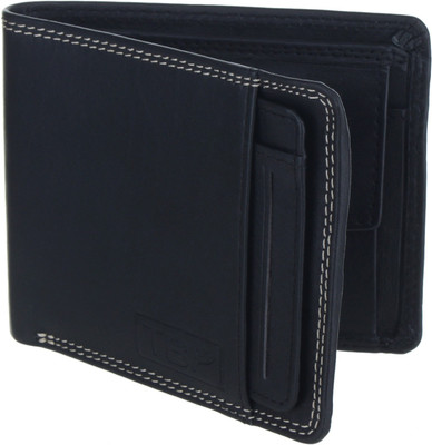 

The Blue Pink Men Blue Genuine Leather Wallet(7 Card Slots), Blue-07