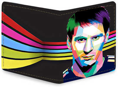 

Shopmania Men Multicolor Genuine Leather, Canvas Wallet(6 Card Slots), Brown
