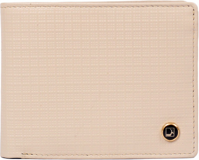 

Da Milano Men Beige Genuine Leather Wallet(6 Card Slots)