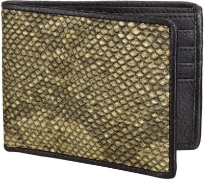 

TSX Men Green Artificial Leather Wallet(10 Card Slots), Olive