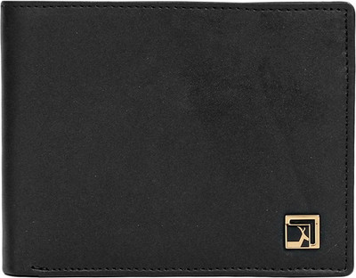 

Da Milano Men Black Genuine Leather Wallet(12 Card Slots)