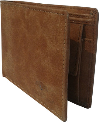 

NUKAICHAU Men Tan Artificial Leather Wallet(3 Card Slots), Tan-3c