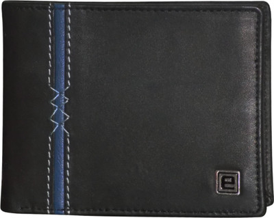 

Style 98 Men Black Genuine Leather Wallet(5 Card Slots)