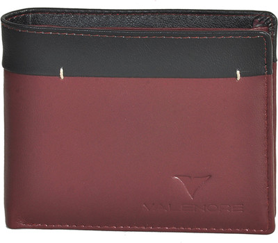 

VALENORE Men Brown Genuine Leather Wallet(4 Card Slots), Reddish brown