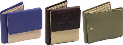 

Cay Men Multicolor Artificial Leather Wallet(5 Card Slots)