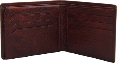 

Adoria Men Brown Genuine Leather Wallet(7 Card Slots), Br-01
