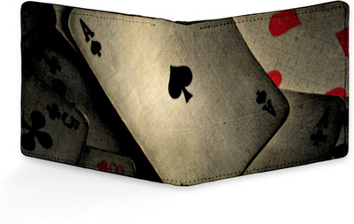 

ShopMantra Men Casual, Formal Multicolor Genuine Leather, Canvas Wallet(6 Card Slots), Multicolor-01